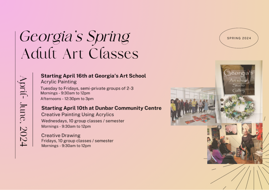 Spring Adult Classes